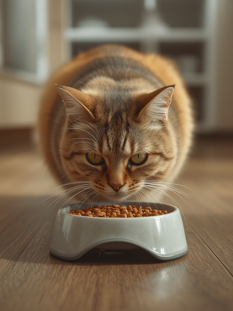 Should You Buy Meow Mix Original Choice Dry Cat Food, 6.3 Pound Bag for Everyday Feeding? 2 cat food in action