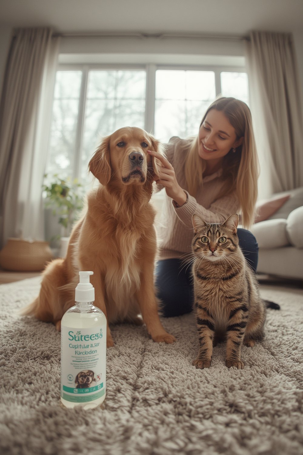 TrizULTRA+Keto Flush for Ear Care: Is It Effective for Pet Ear Cleaning? 1 ear flush product view
