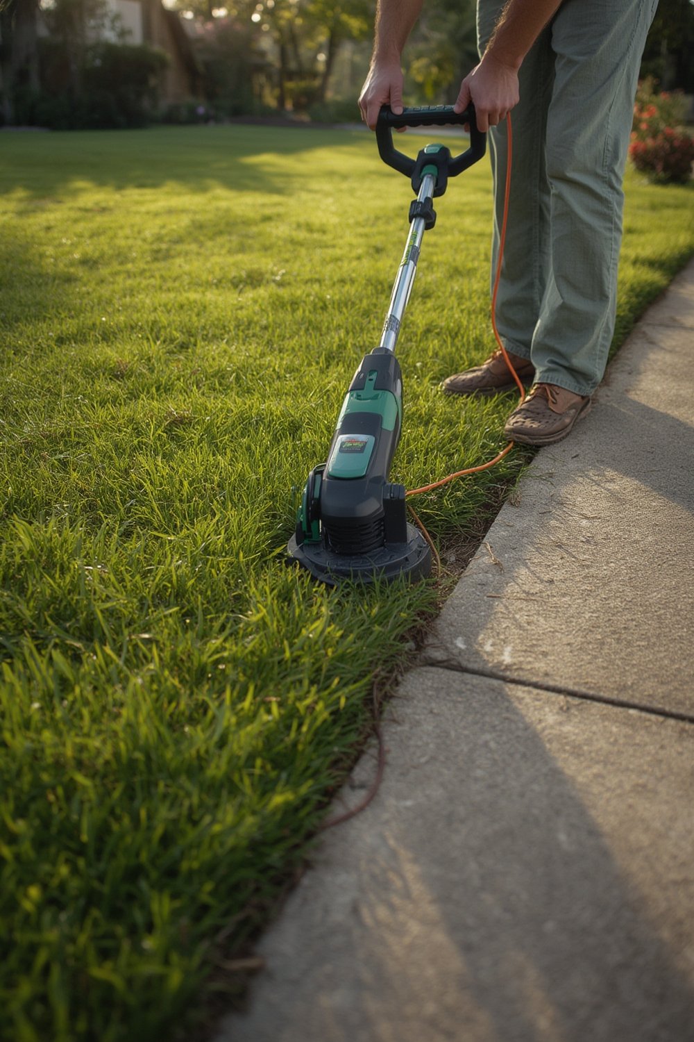 electric edger product view