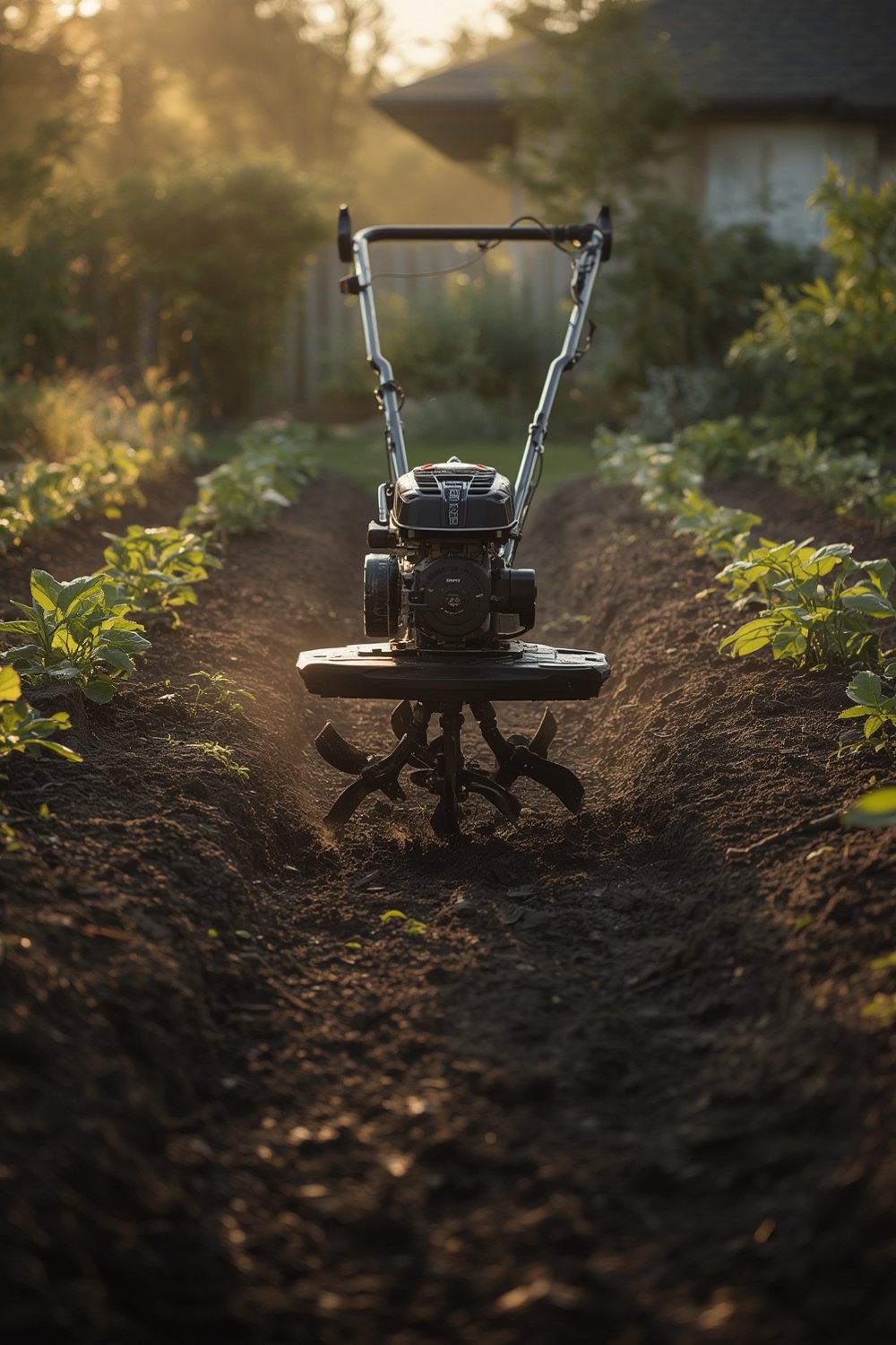 electric tiller product view