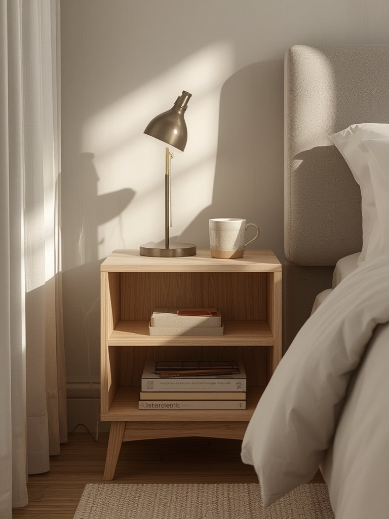 side table in action