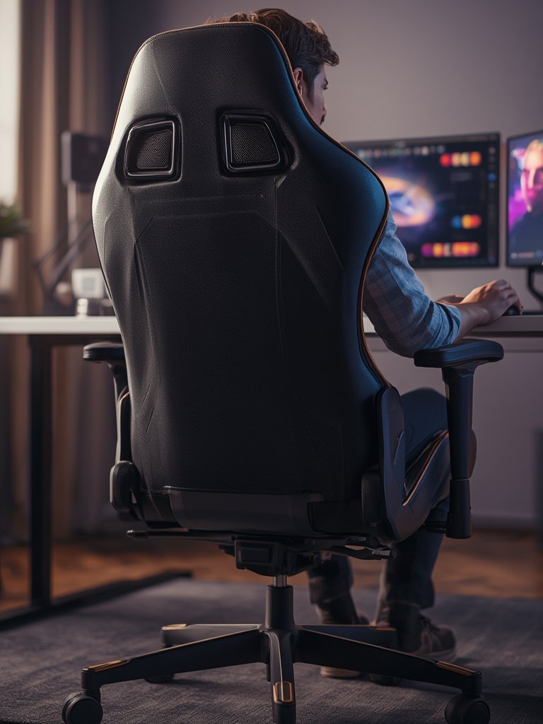 Should You Buy the Sweetcrispy Computer Gaming Chair? 2 gaming chair in action