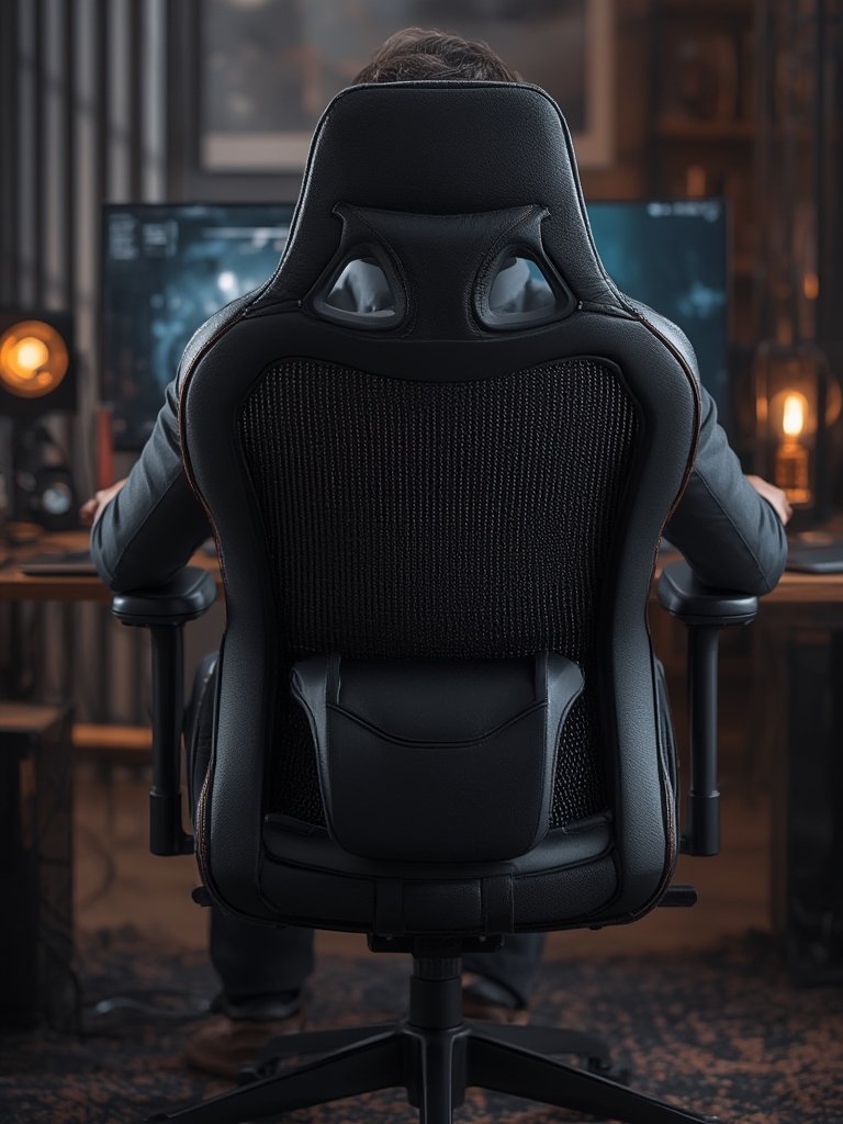 COMHOMA Big and Tall Office Chair: Good for Long Hours? 2 office chair in action