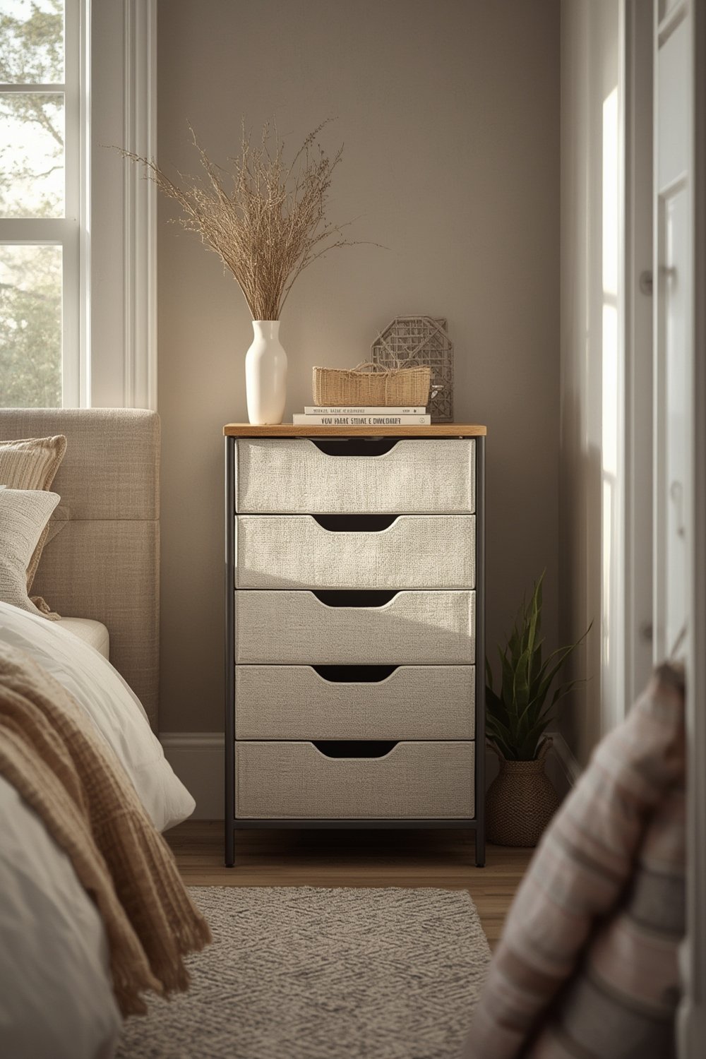 fabric drawers product view