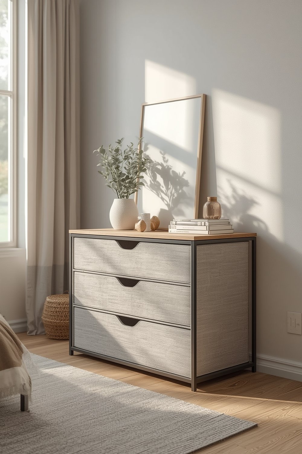 fabric drawers product view