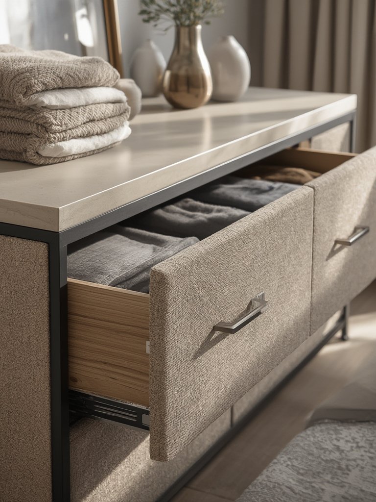 bedroom dresser in action