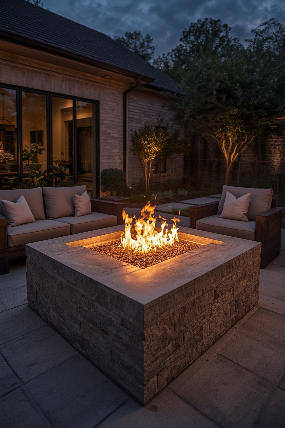 fire glass product view