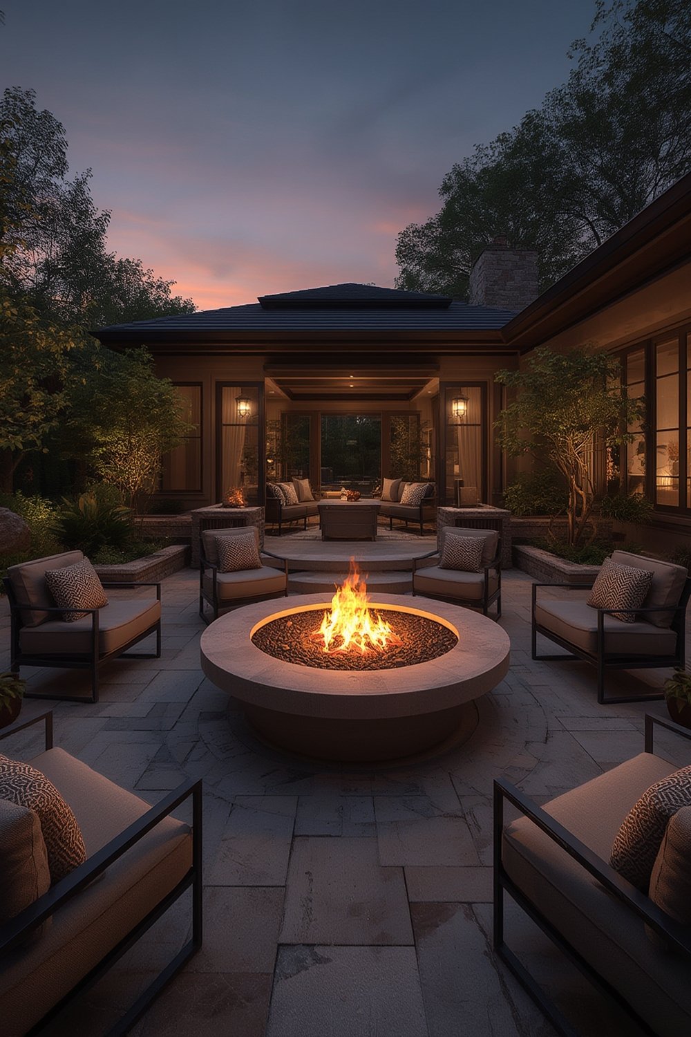 fire pit product view