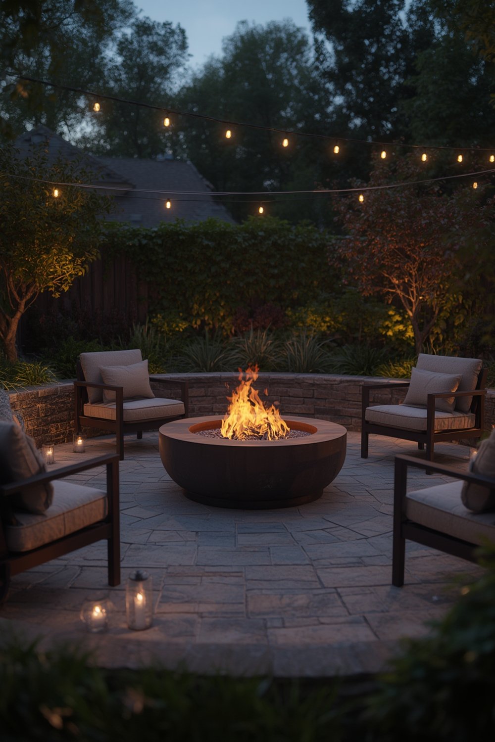 fire pit product view