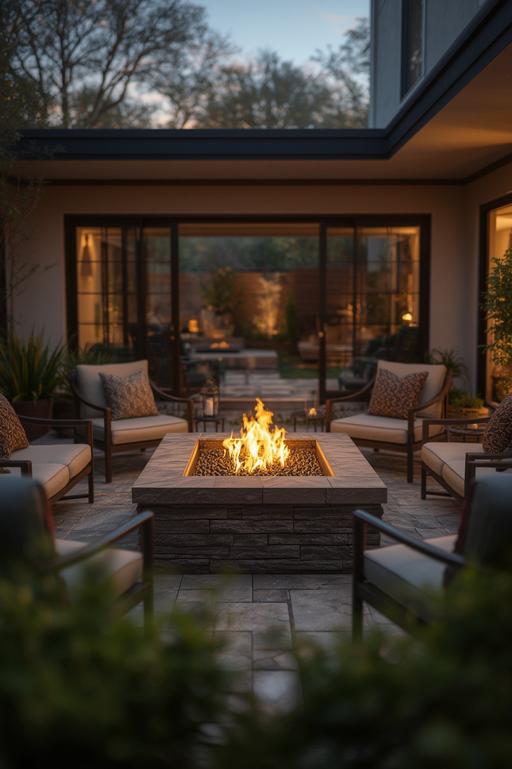 fire pit product view