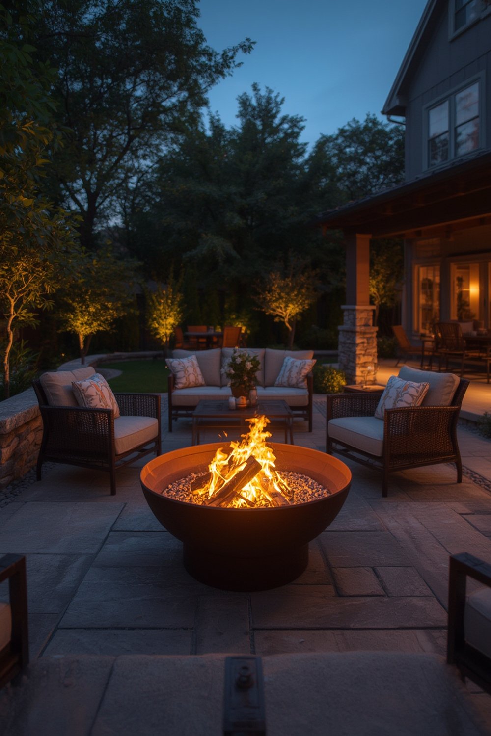 fire pit product view