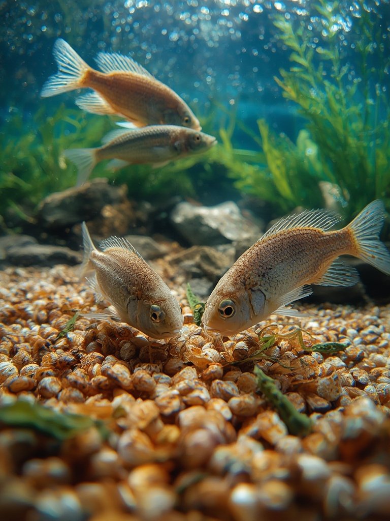 bottom feeder in action