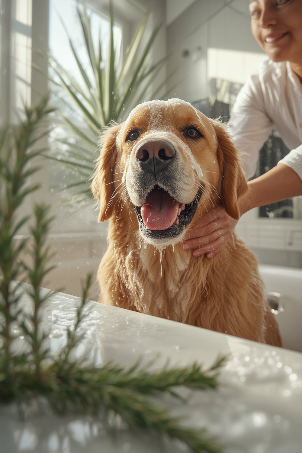 flea shampoo product view