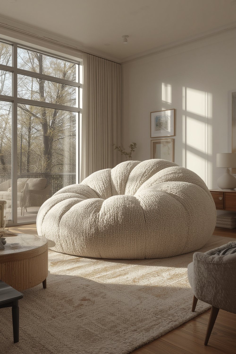 foam beanbag product view