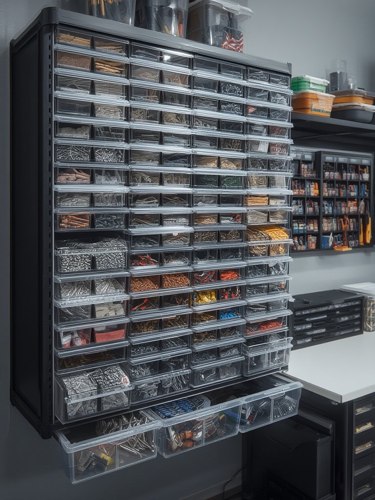 storage cabinet in action
