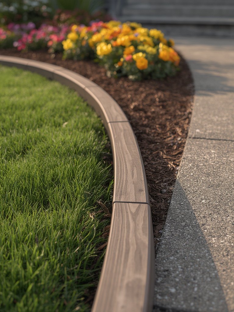 landscape edging in action