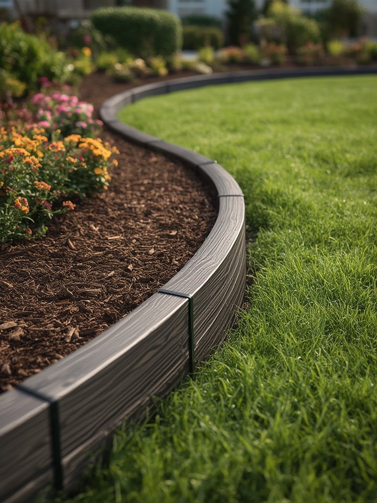 landscape edging in action