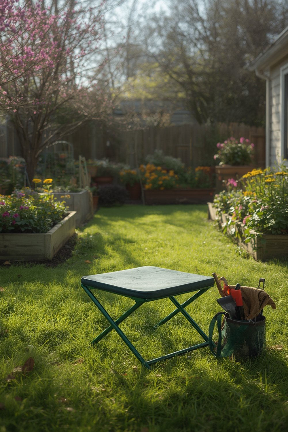 garden kneeler product view