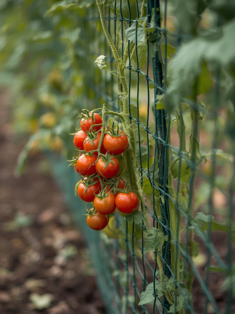 trellis netting in action
