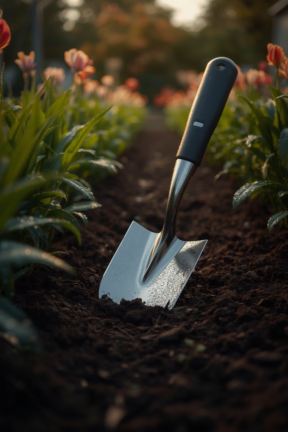 garden trowel product view