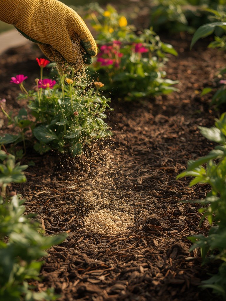 weed preventer in action