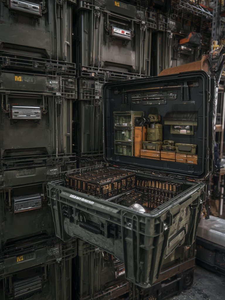 ammo crate in action