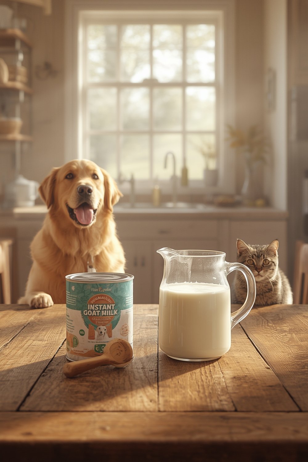 goat milk product view