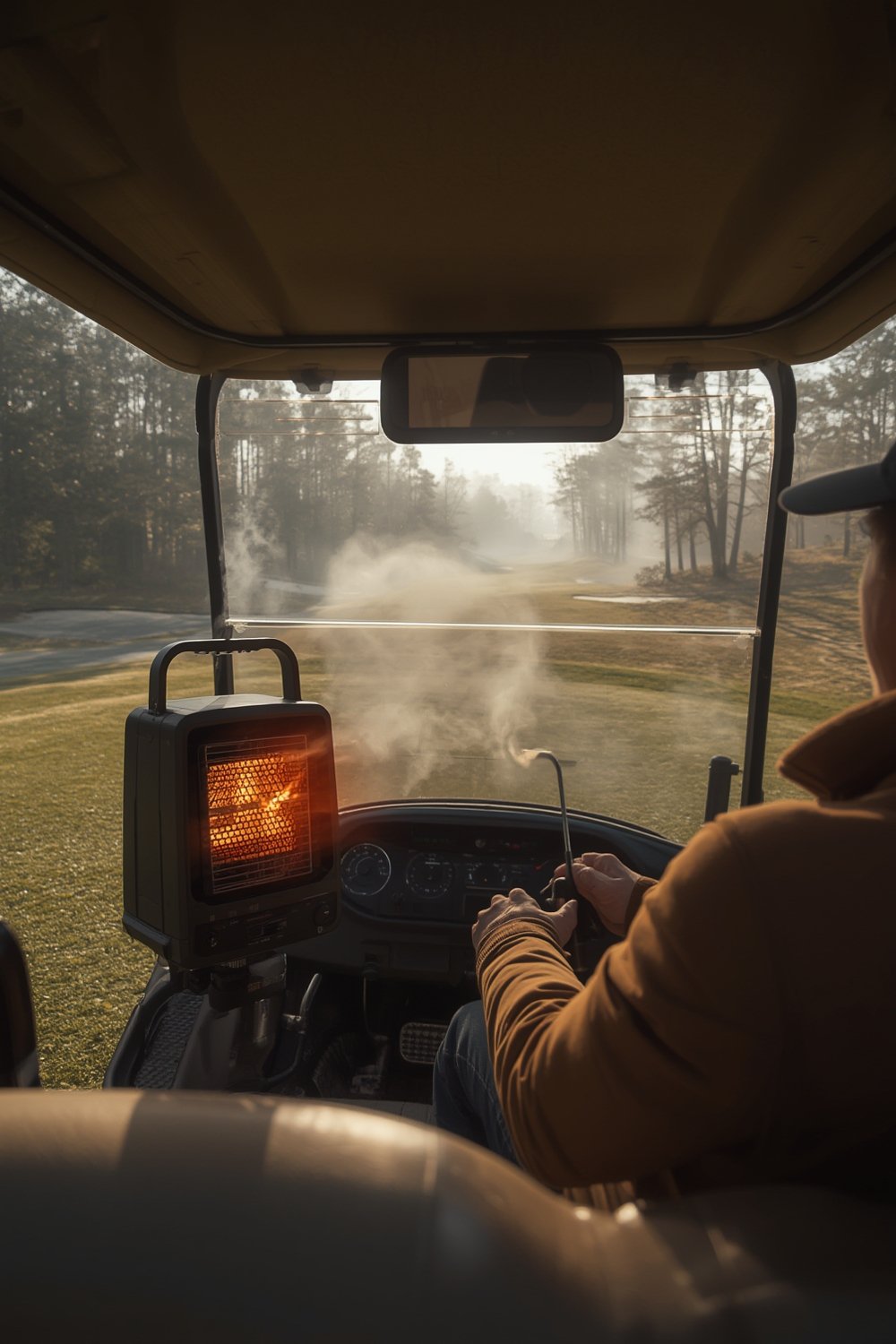 golf heater product view