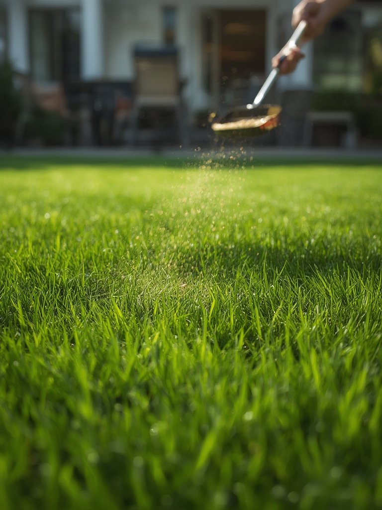 lawn insect in action