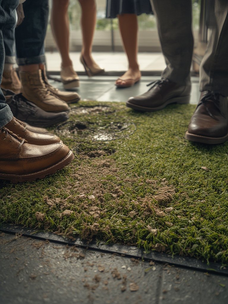 doormat outdoor in action