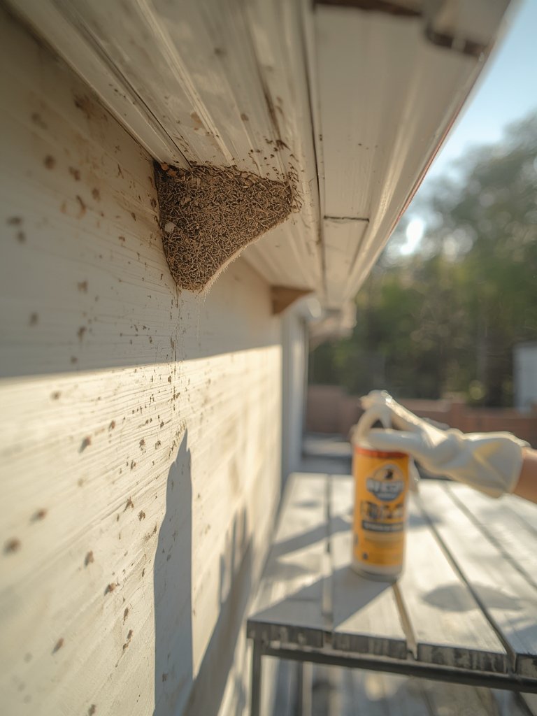 wasp killer in action