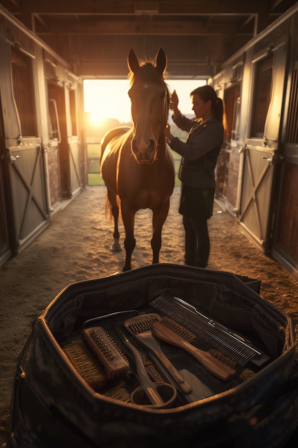 horse grooming product view