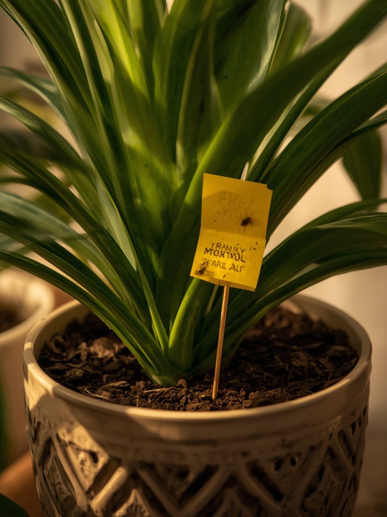 sticky traps in action