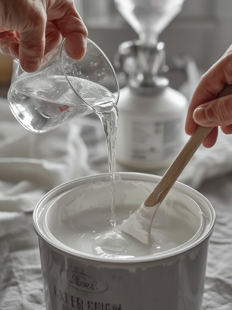 How to Thin Latex Paint for a Sprayer: HVLP vs Airless Ratios to Prevent Clogs, Splatter, and Orange Peel 3 how to thin latex paint for sprayer - Illustration 2