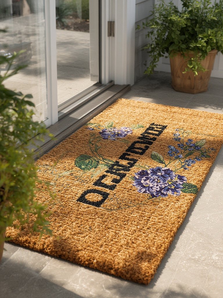 Welcome Doormat: 7 Ultimate Steps For An Amazing 2026 Entryway 2 welcome doormat in action