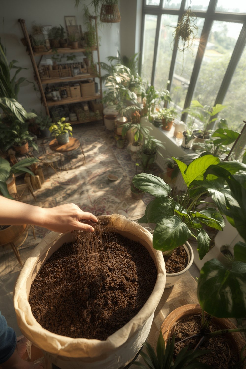 indoor potting product view