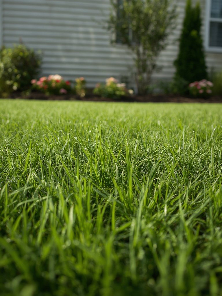 lawn insecticide in action