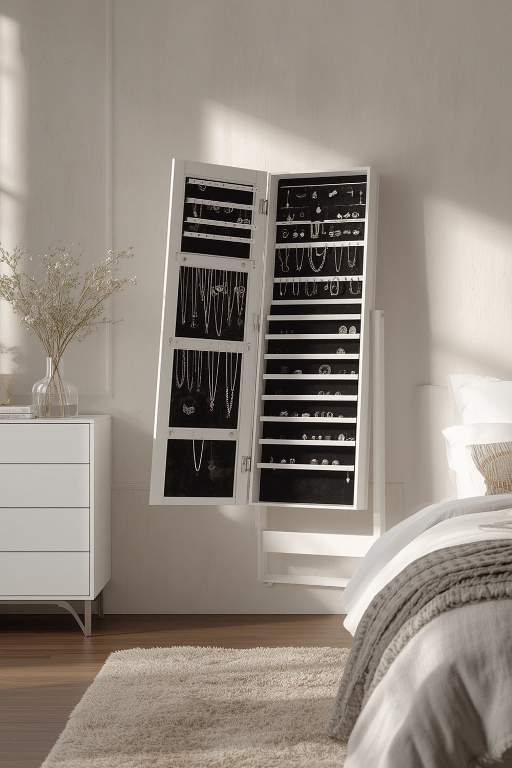 Before You Buy the SONGMICS Jewelry Armoire with Mirror 1 jewelry armoire product view