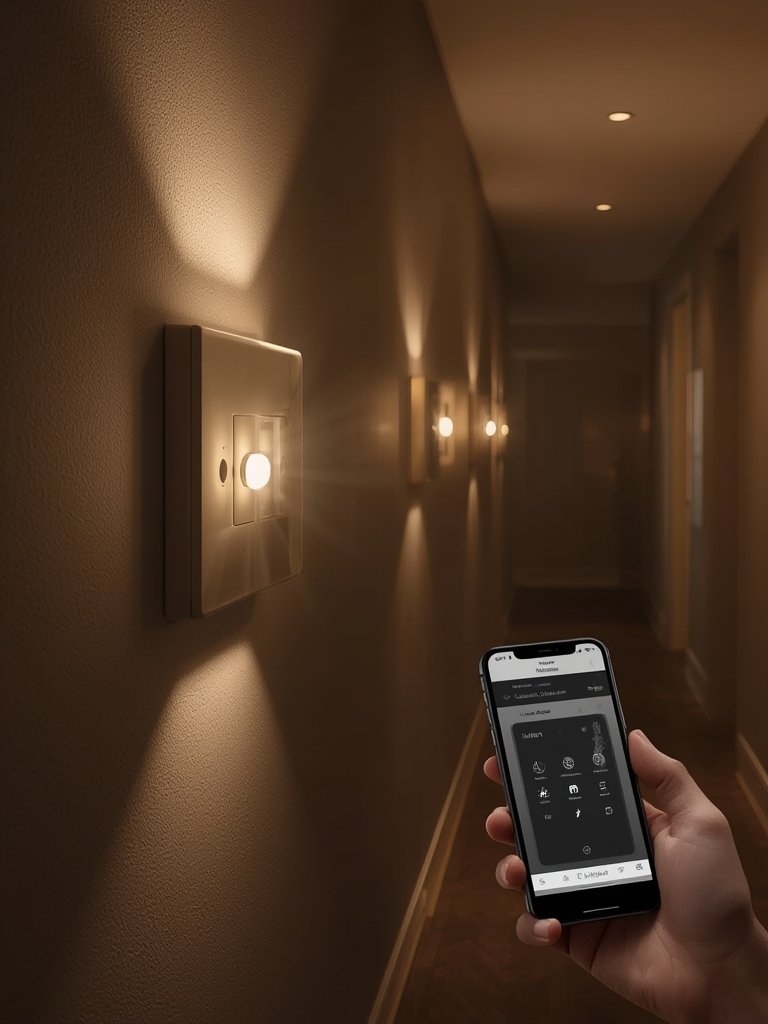 smart dimmer in action