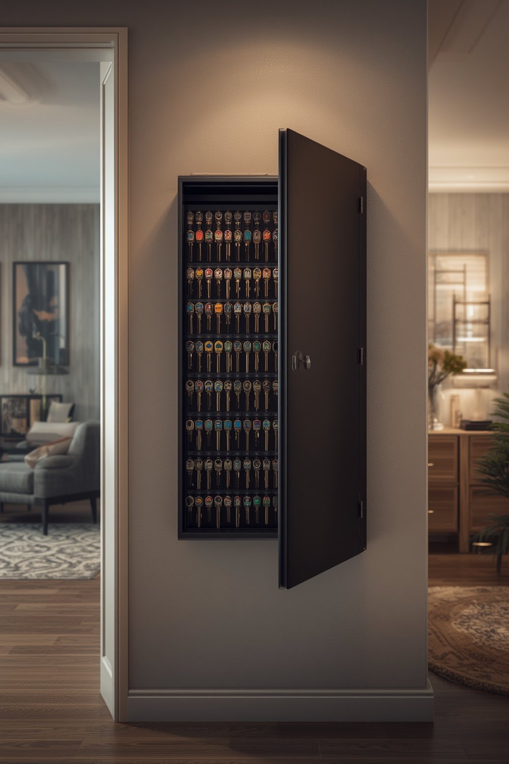 key cabinet product view