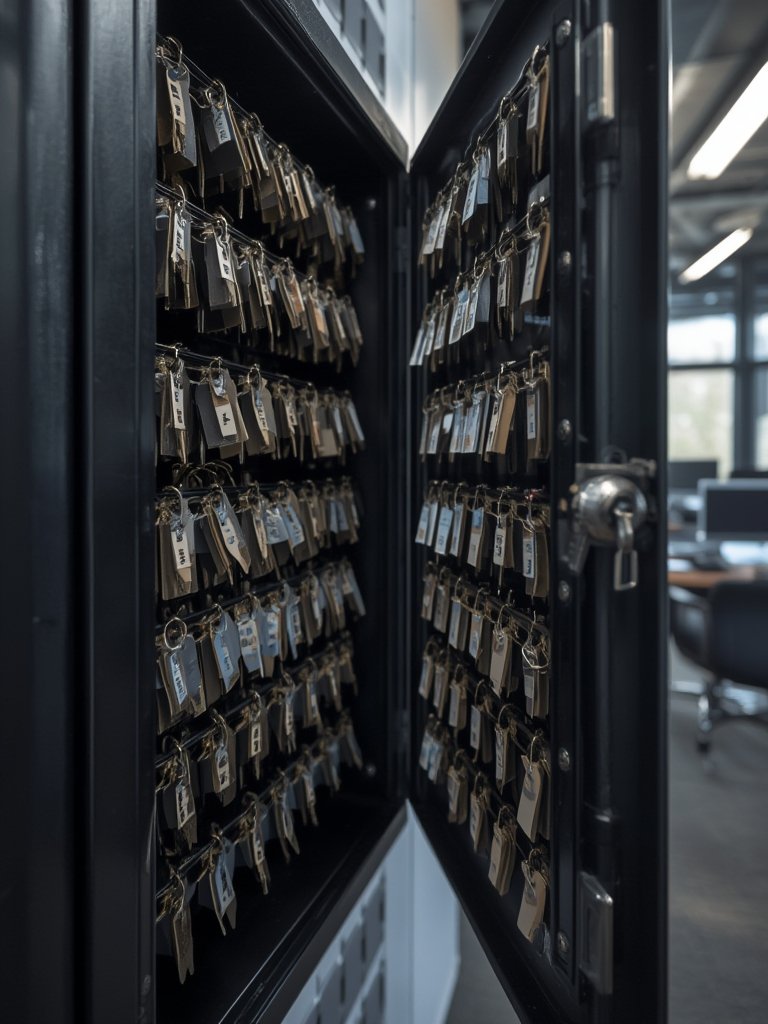 key cabinet in action