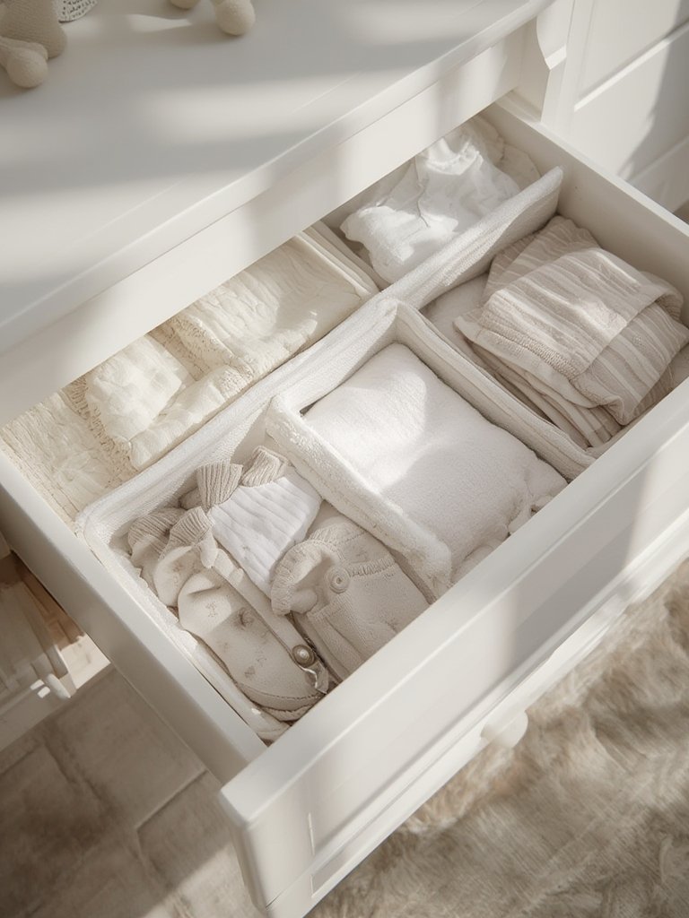 nursery dresser in action