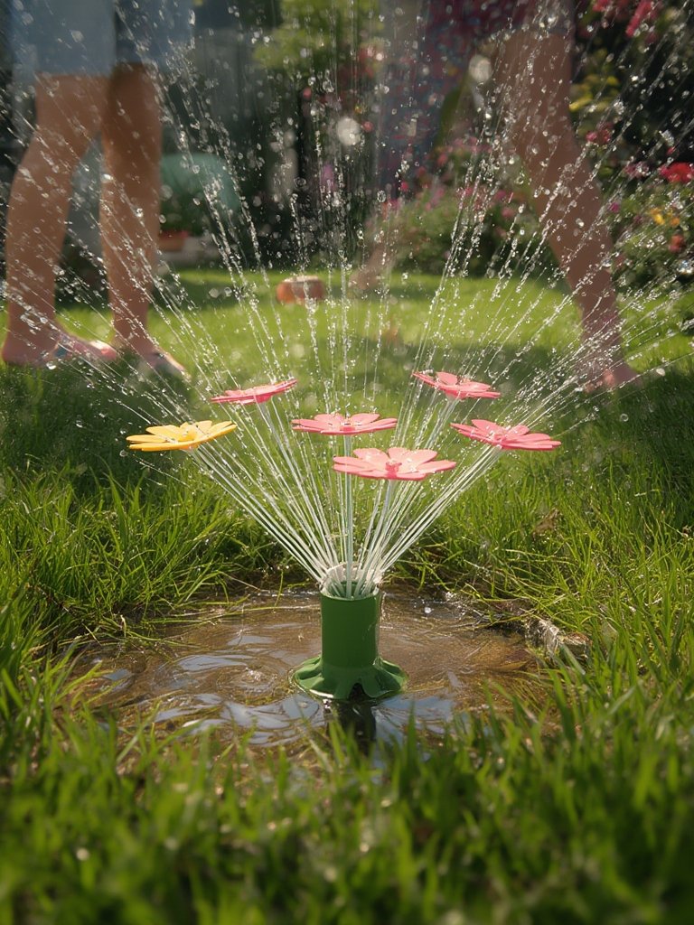 Flower Sprinkler: 10 Ultimate Steps For Amazing Backyard Fun In 2026 2 flower sprinkler in action