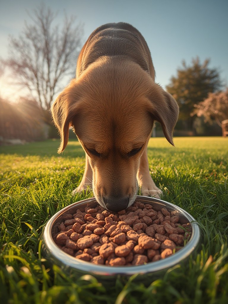 lamb dogfood in action