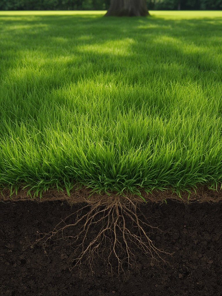 grass seed in action