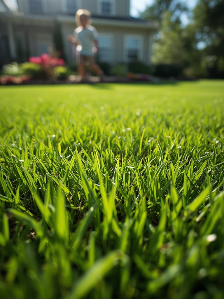 crabgrass preventer in action