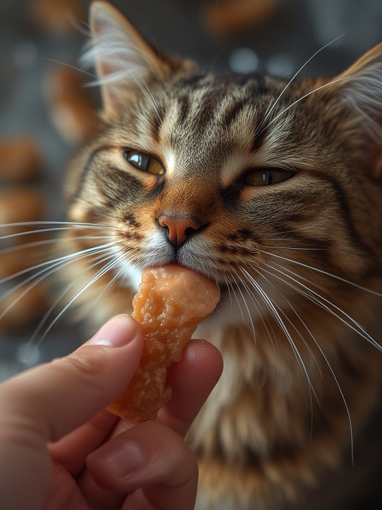 Before You Buy: Are INABA Churu Cat Treats the Right Choice for Picky Cats? 2 churu treats in action