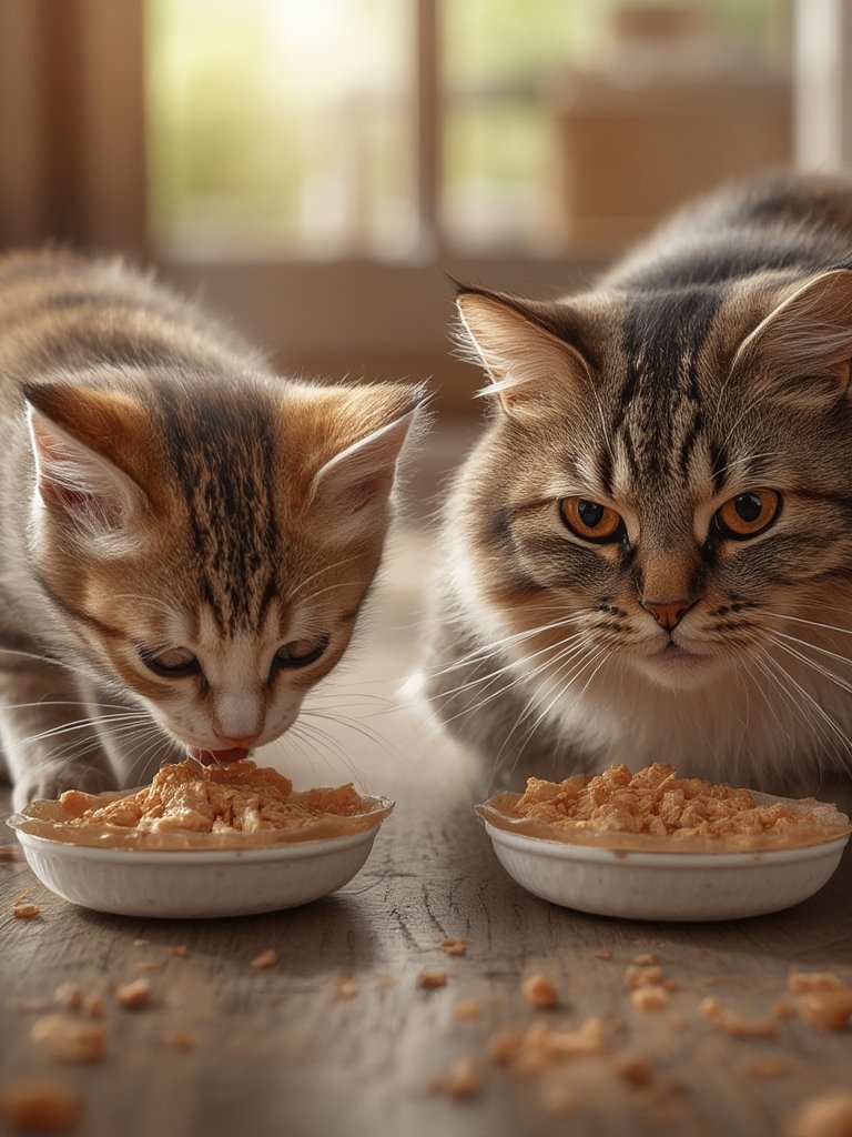 Should You Buy Hartz Delectables Chowder Cat Treats for Picky Eaters? 2 cat treats in action