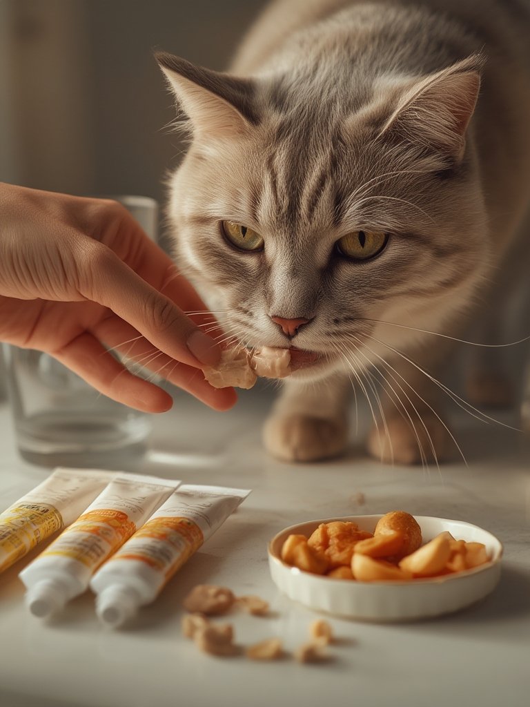 senior cats in action