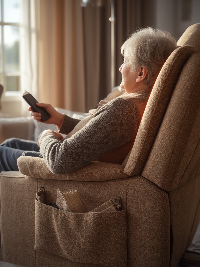 power recliner in action